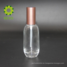 Botella transparente de la fundación 30ml que empaqueta la botella transparente transparente de la bomba de cristal